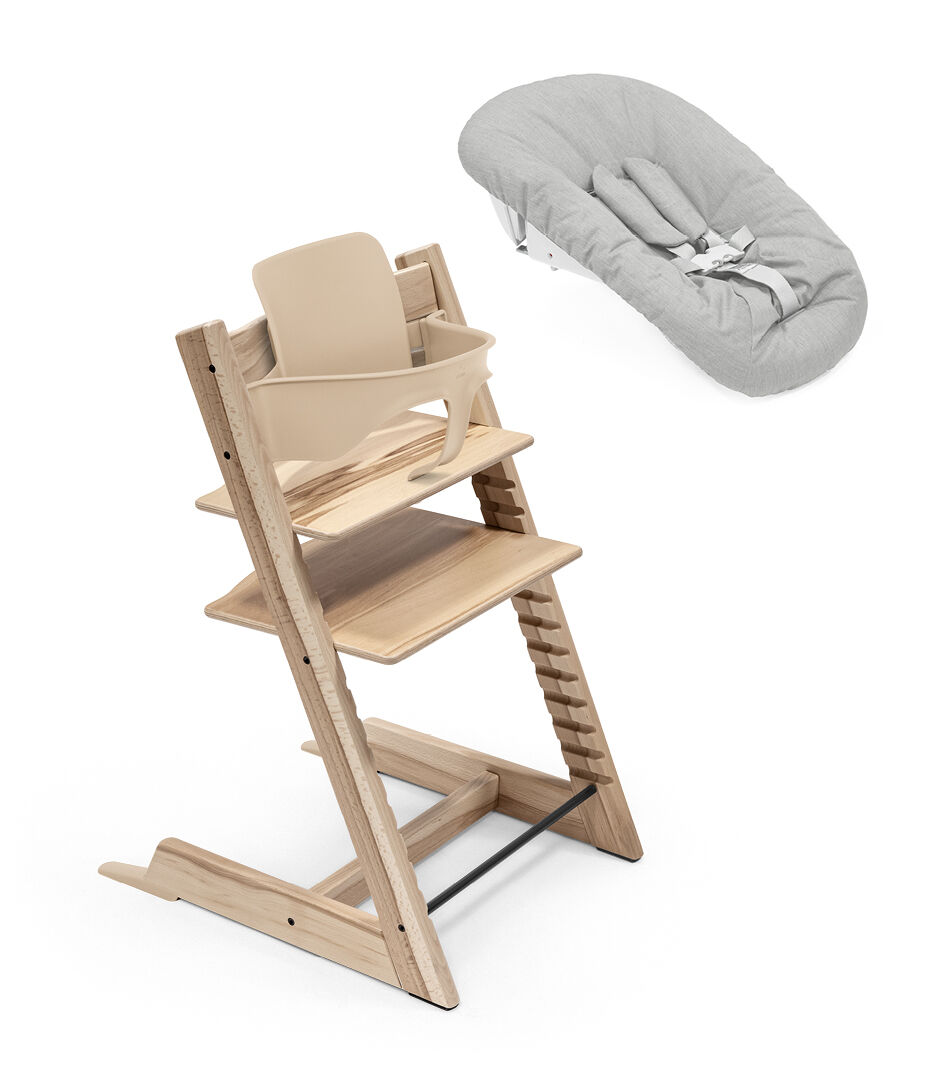 Tripp Trapp Newborn Complete Bundle. Tripp Trapp Chair with Baby Set and Newborn Set. galery image 21