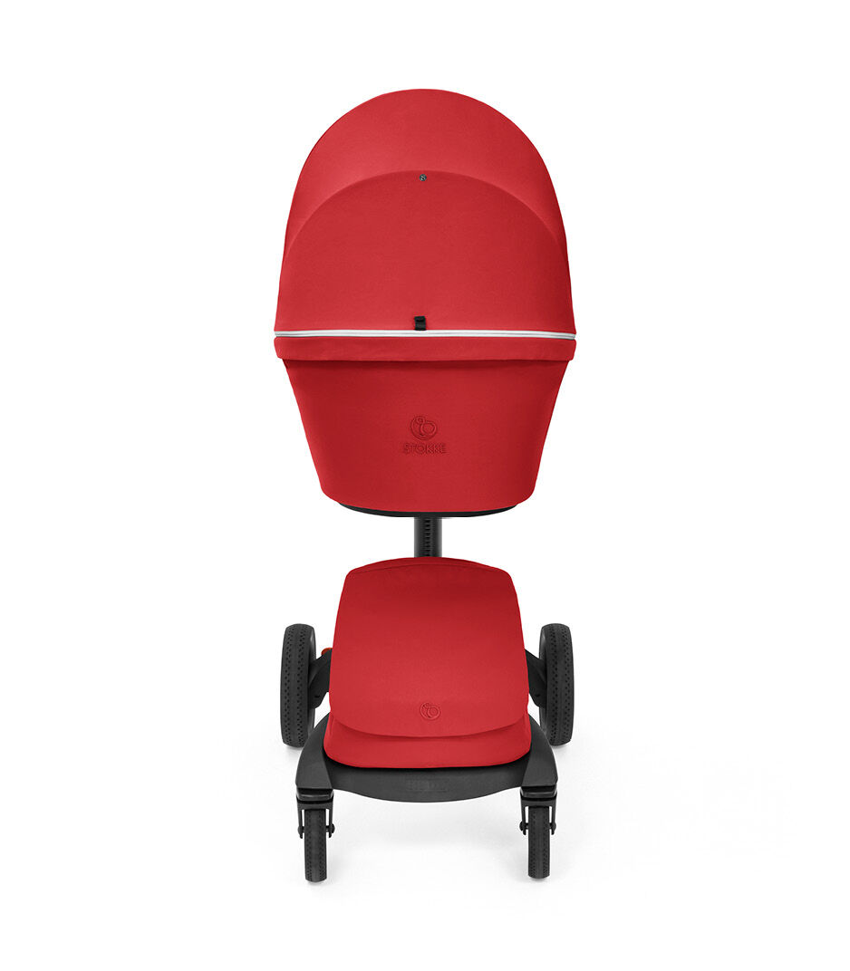 Stokke® Xplory® X Ruby Red Stroller with Seat. galery image 4