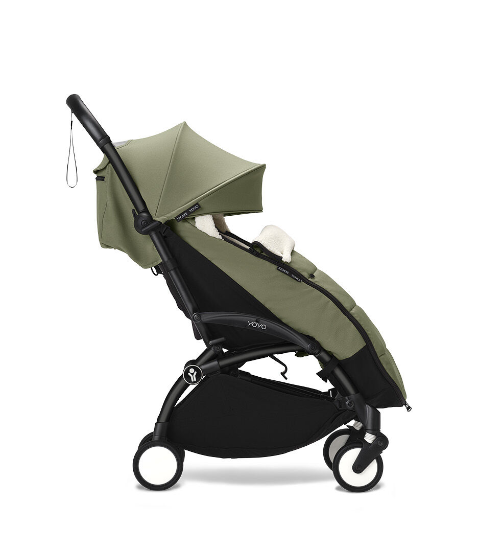 Sacco coprigambe Stokke® YOYO®, Verde Oliva, mainview immagine della galleria 4