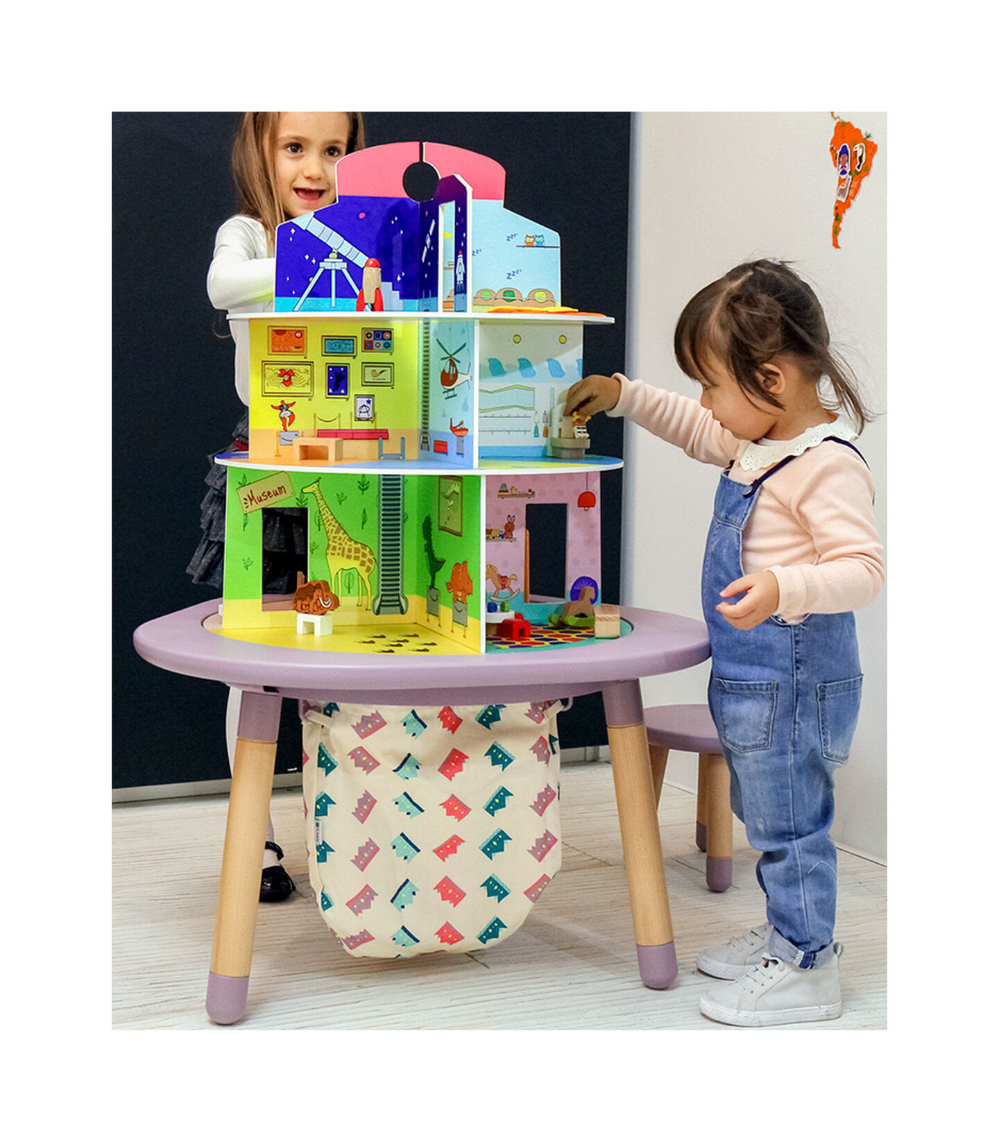 Stokke® MuTable™ Table with Dollhouse. Accessories. view 2