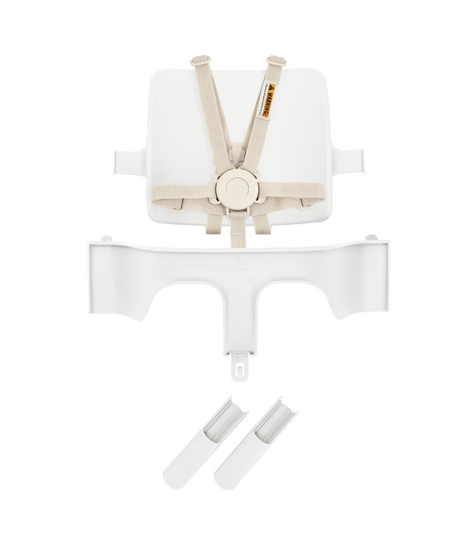 Tripp Trapp® Baby Set, White. What is included. US variant with harness. galery image 4