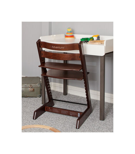 Tripp Trapp® Chair with engraving. Walnut Brown. view 2