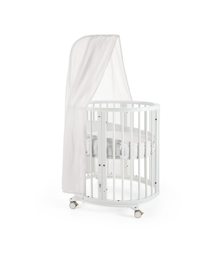 Stokke® Sleepi™. Mint, with Canopy and Bumper. view 5