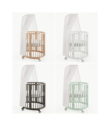 Stokke® Sleepi™ Mini Hazy Grey, Grigio Opaco, mainview view 8