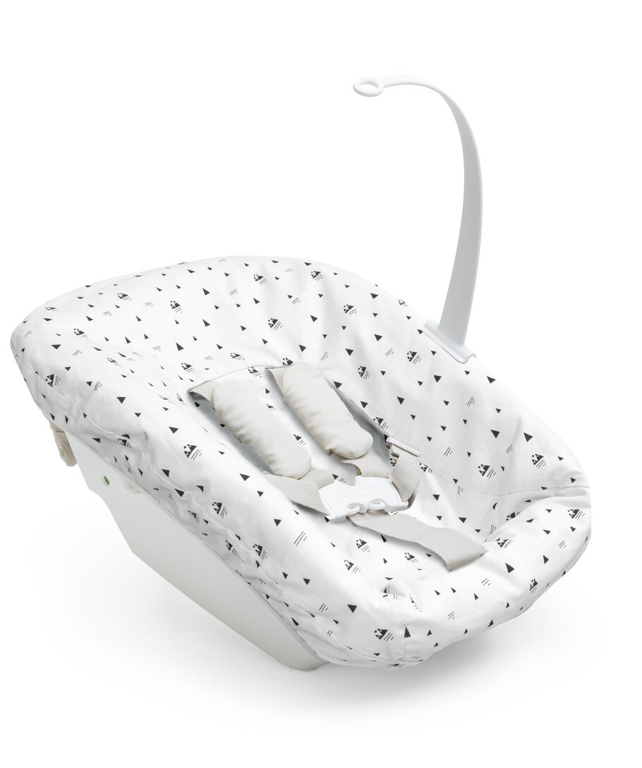 Tripp Trapp&reg; Newborn Set with White Mountain Cover.