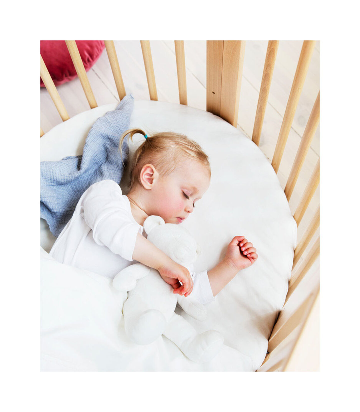 Stokke® Sleepi™嬰兒床廷伸套件天然色, 天然色, mainview view 4