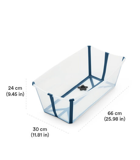 Bañera Stokke con soporte y hamaca Flexi Bath completa