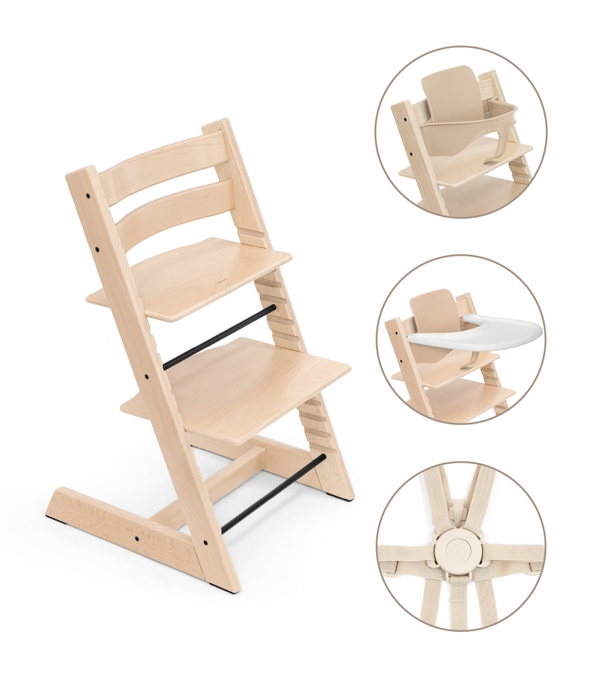STOKKE ストッケトリップトラップ ストッケ トリップ トラップ ベビーセット² | 幼児用ハイチェア
