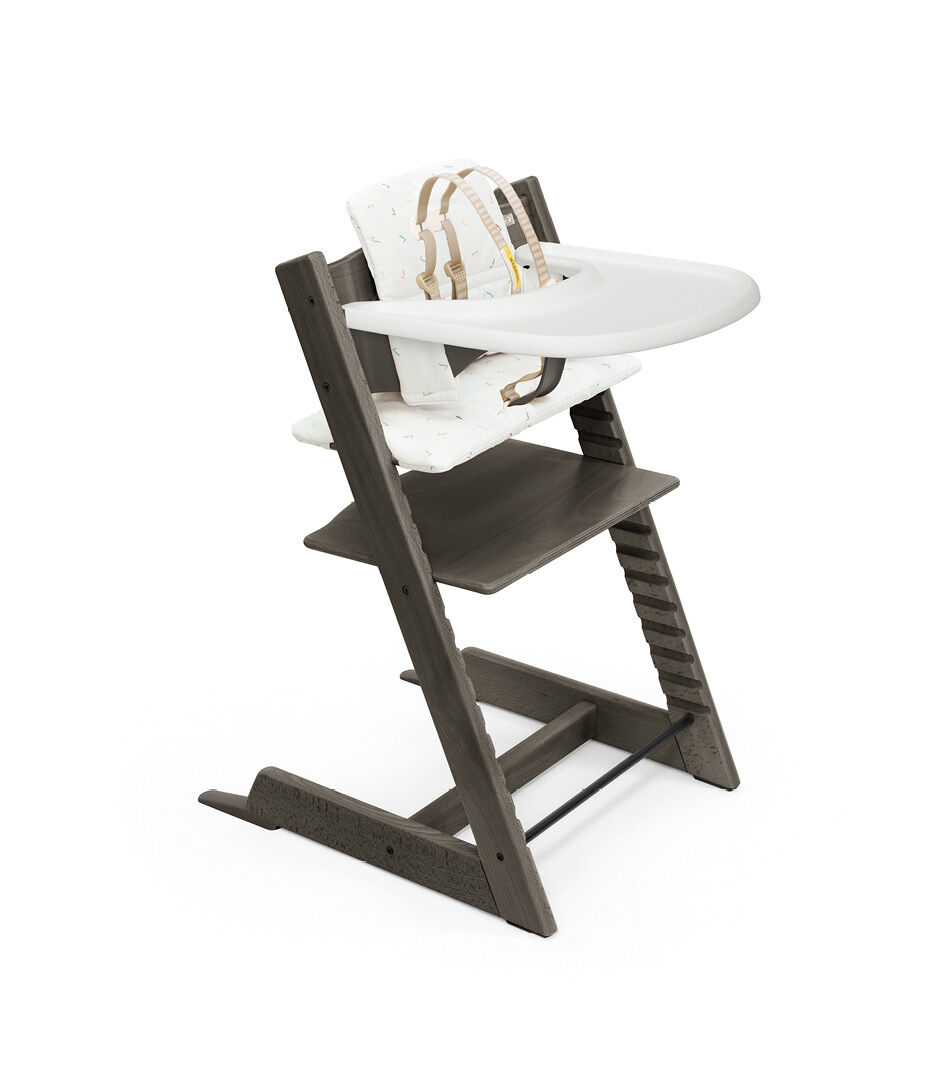 stokke tripp trapp baby set hazy grey