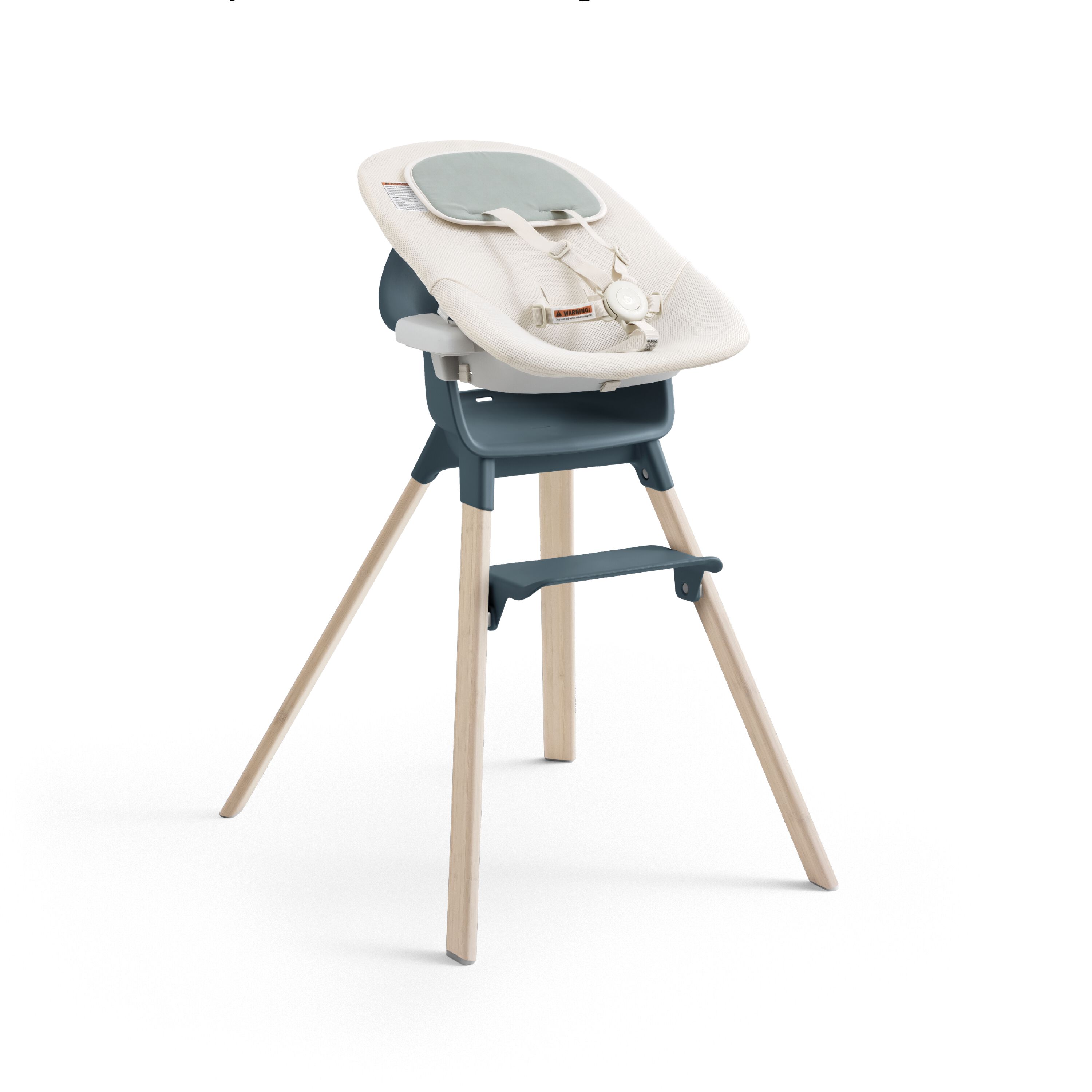 Stokke® Clikk™ Newborn Set Beige, Cloud Grey, mainview