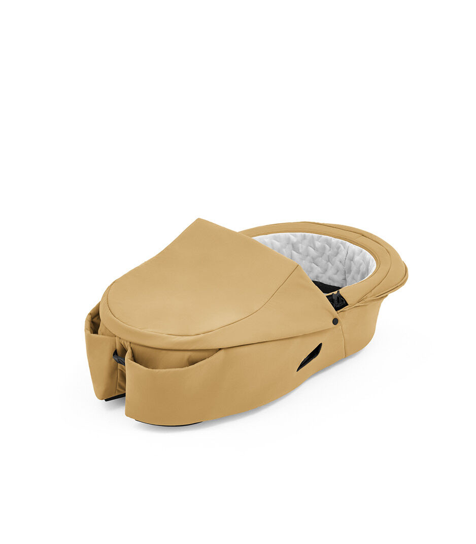 Stokke® Xplory® X Golden Yellow Carry Cot, no canopy.