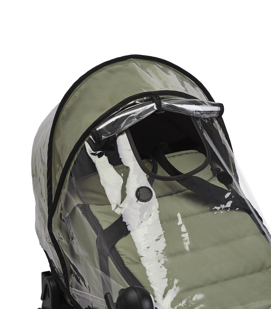 Stokke® YOYO3® Newborn Shell. Olive. Rain Cover.