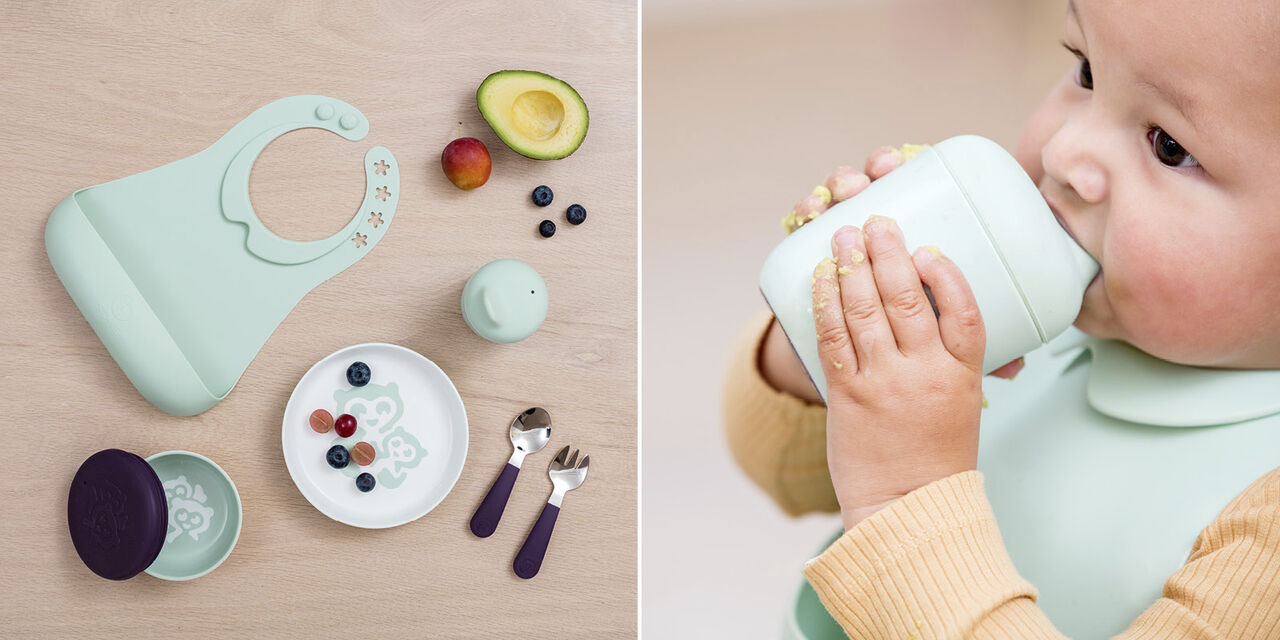 Stokke® Munch Snack Pack Soft Mint, www.millelunes.com, 530401