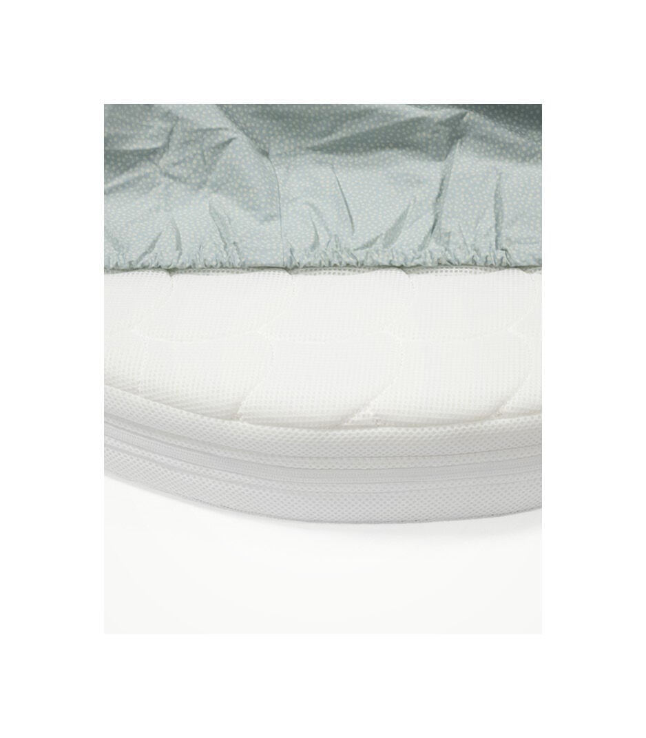 Stokke® Sleepi™ 成长型婴儿床床笠, 白色, mainview 图库图像 3