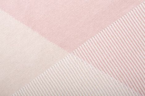 Stokke® Blanket Organic Cotton Knit OCS Pink, Pink, mainview view 2