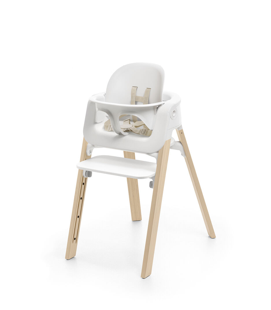 Stokke® Steps™ High Chair, White/Natural, mainview galery image 16