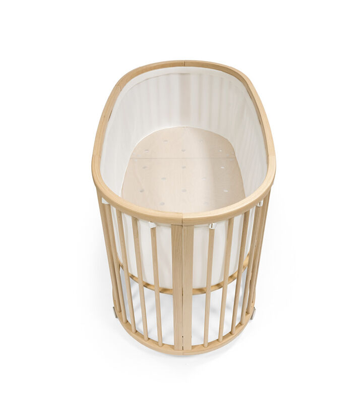 Stokke® Sleepi™ Bed Mesh Liner White, White, mainview view 1