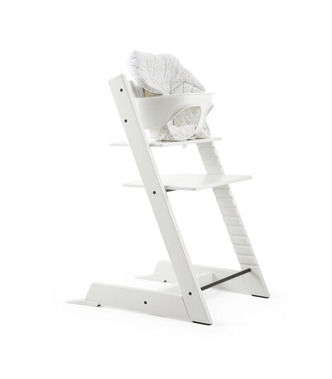 Tripp Trapp&reg; Natural with Baby Set and Mini Baby Cushion Soft Sprinkle.