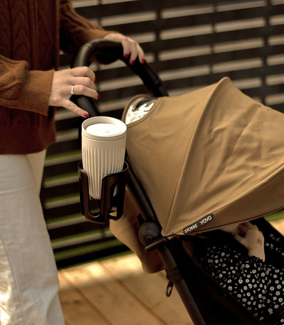 Stokke® YOYO® cup holder, Black, mainview galery image 2