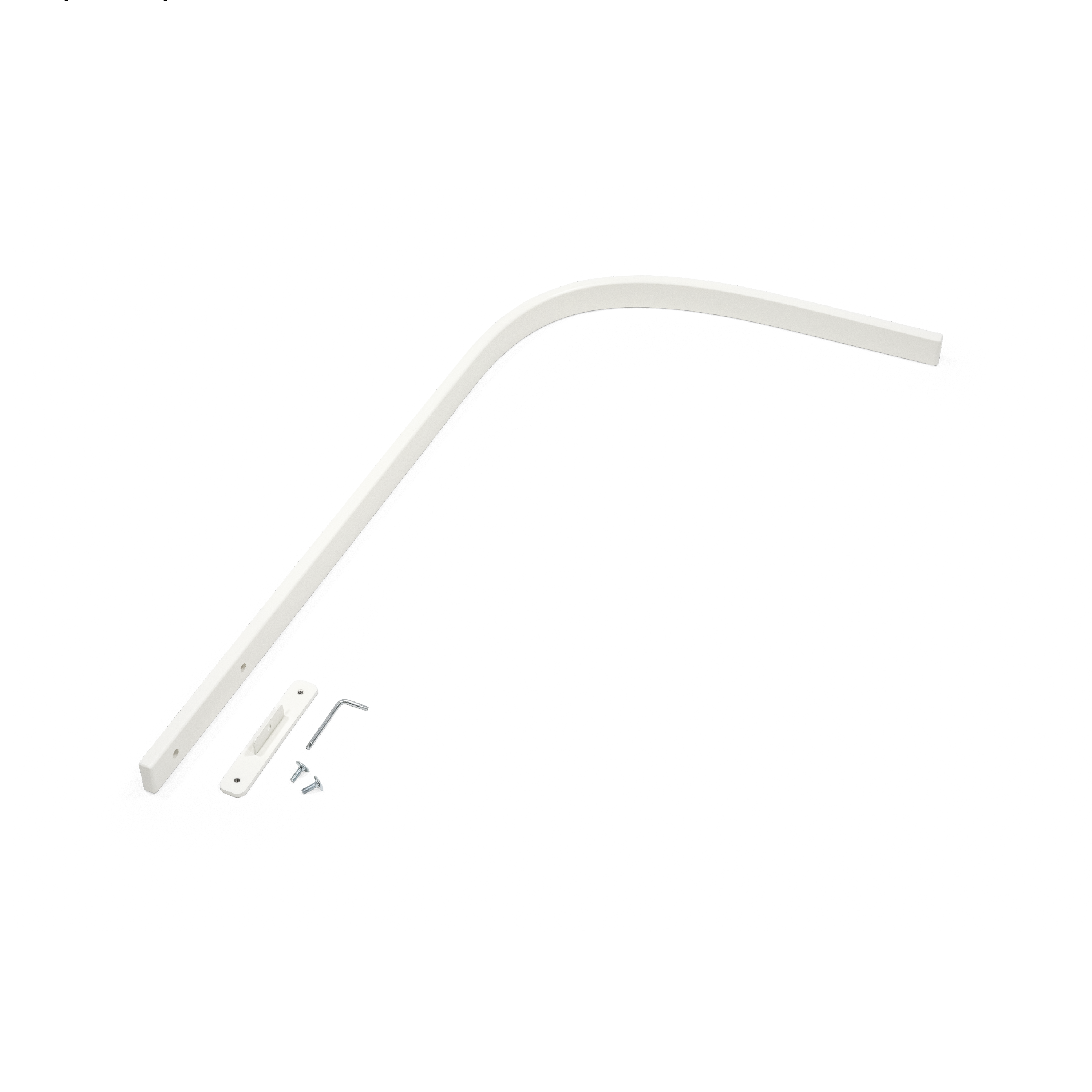 Sleepi™ Drape Rod, White, mainview galery image 1