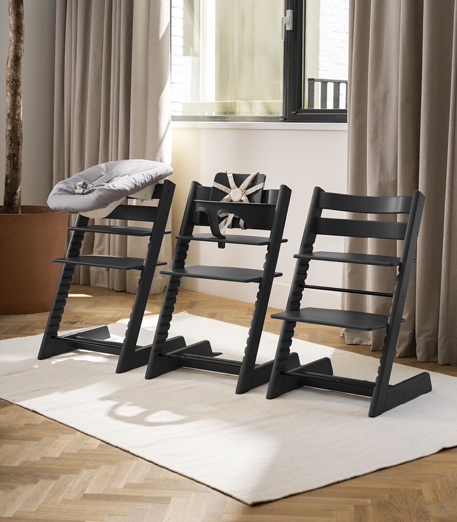 3*3様 STOKKE ブラック ハイチェア Stokke Tripp Trapp: The Ultimate Grow with Me High Chair for