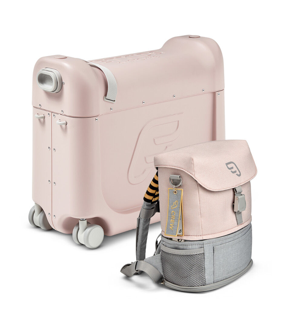 Комплект для путешествий BedBox™ + рюкзак пилота Crew BackPack™, Розовый/Розовый, mainview