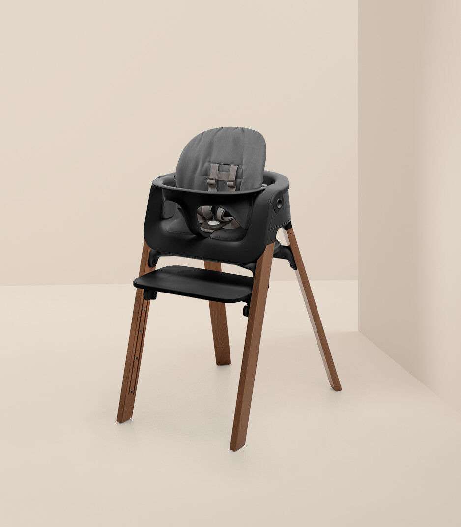 Stokke® Steps™ Baby Set Cushion Herringbone Grey, Herringbone Grey, mainview