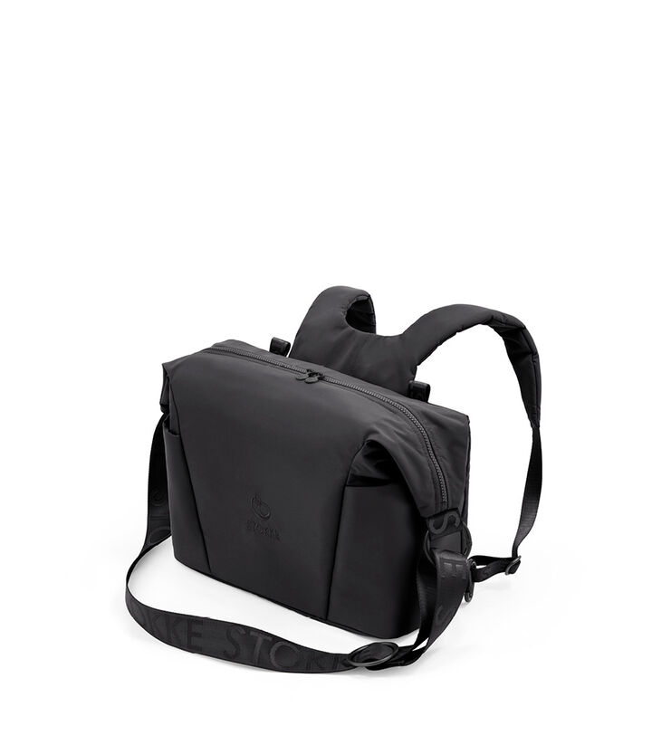 Stokke® Xplory® X Wickeltasche, Rich Black, mainview view 1