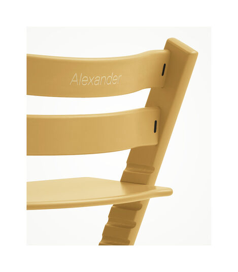 Tripp Trapp® Chair Sunflower Yellow. Beech wood. Close-up. view 4