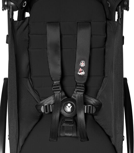 BABYZEN™ YOYO 6+ Textilset – Black, Black, mainview view 2