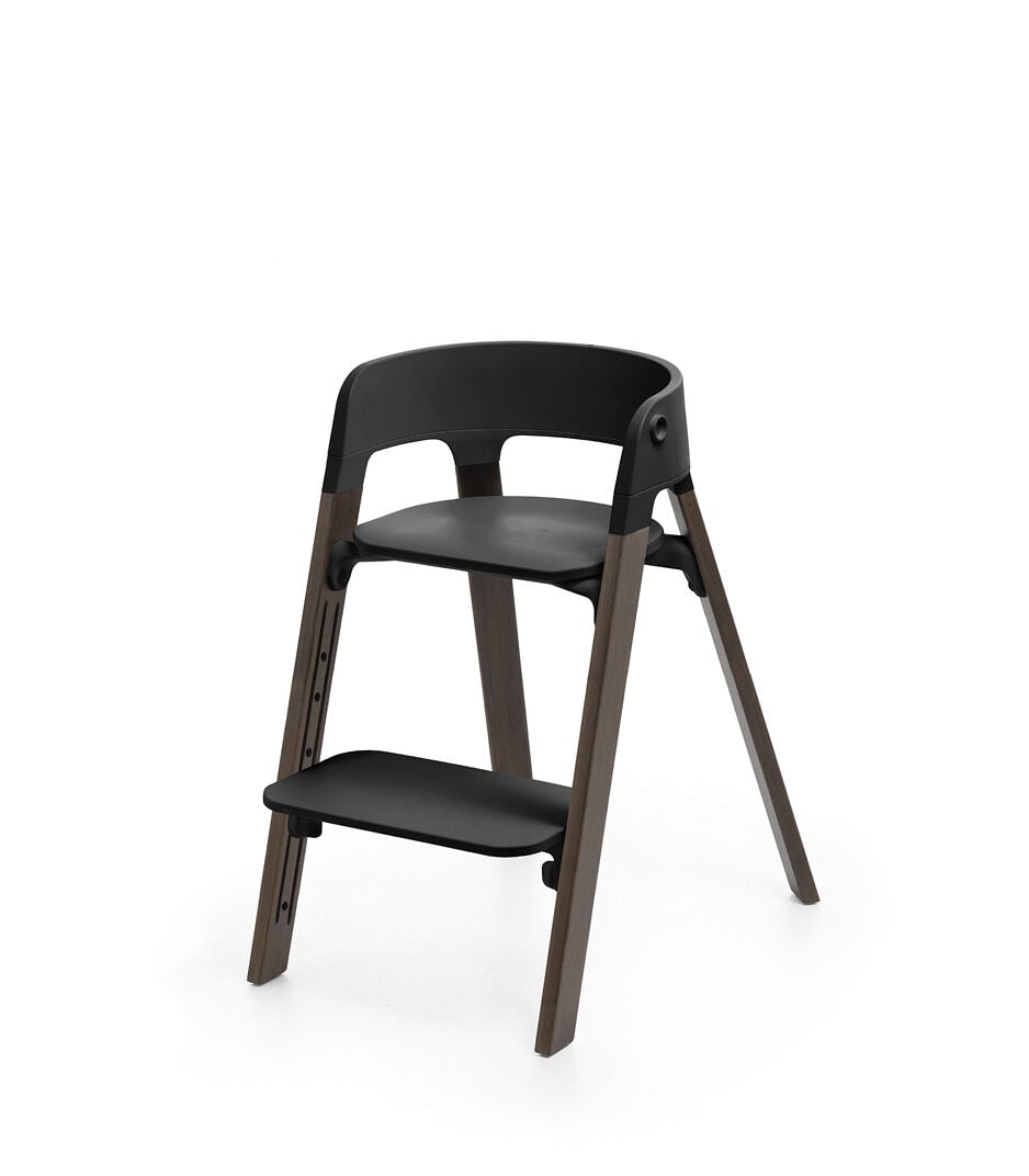 Stokke® Steps™ 高椅, Black / Warm Brown, mainview 圖庫圖像 17