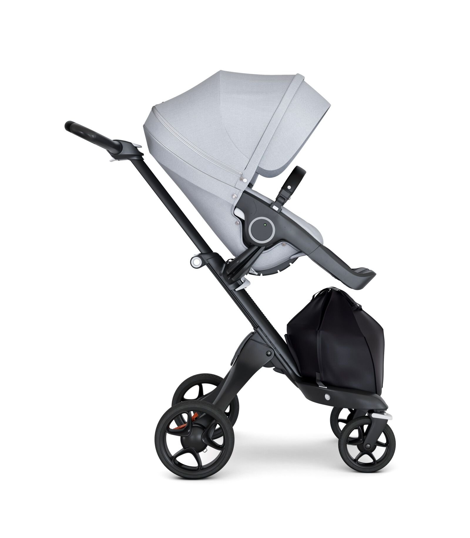 leatherette stroller