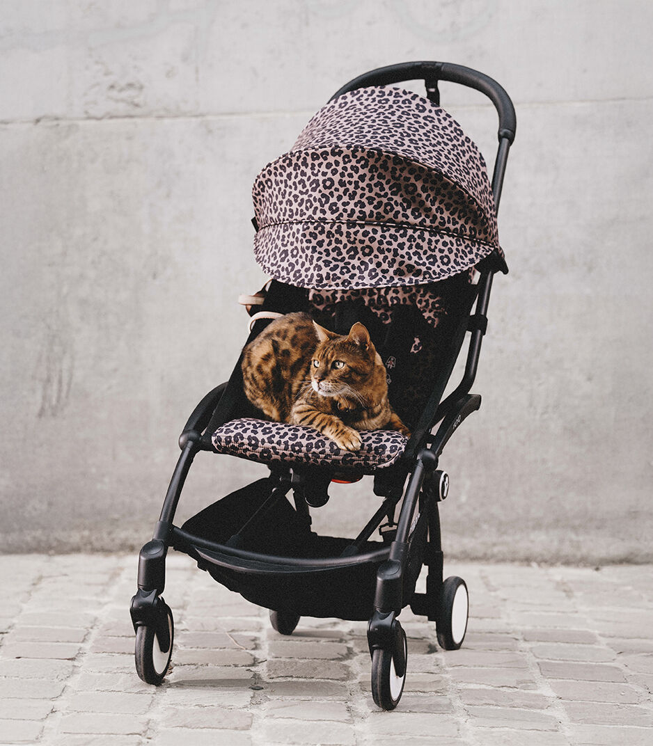 Stokke® YOYO® 6+ 顏色布件, Leopard, mainview 圖庫圖像 4
