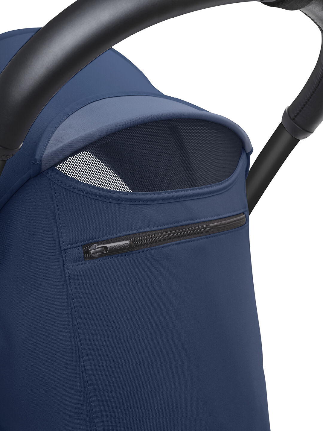 Stokke® YOYO³ stroller from 6 months, Air France Blue with Black Frame, mainview galery image 9