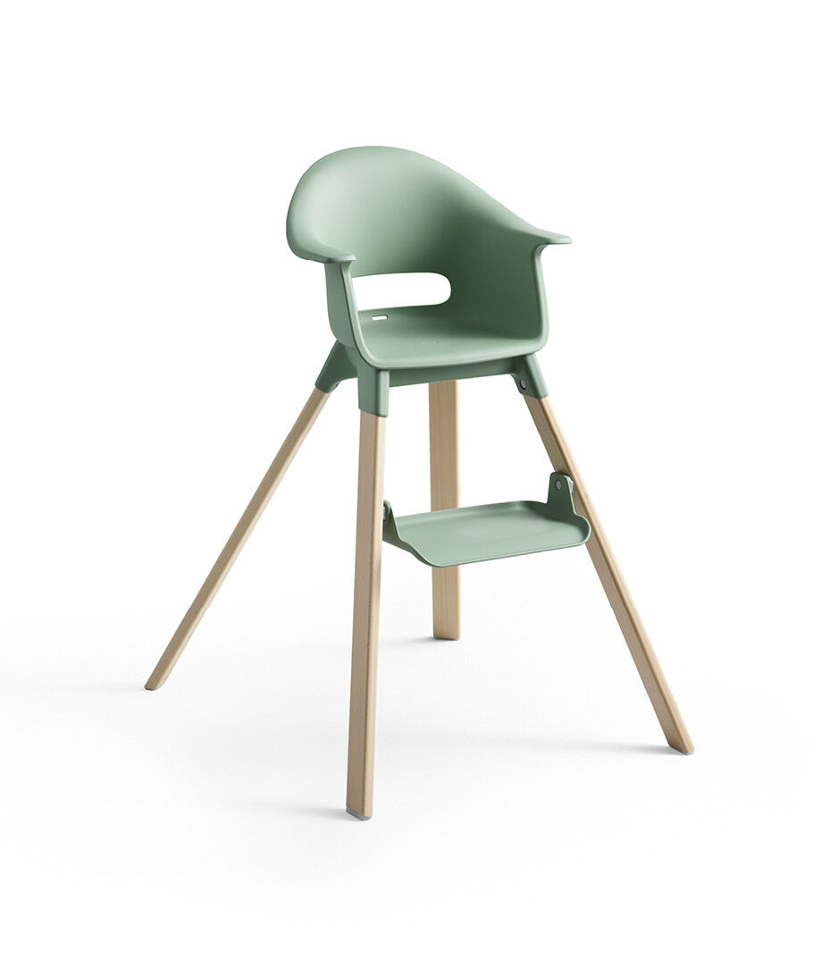 Stokke® Clikk™ High Chair Natural and Clover Green. galery image 5
