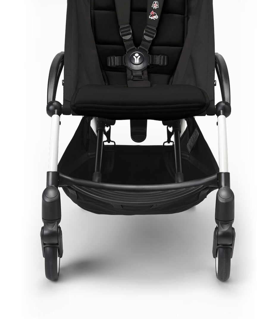YOYO³ stroller from 6 months, Black with White Frame, mainview galery image 9
