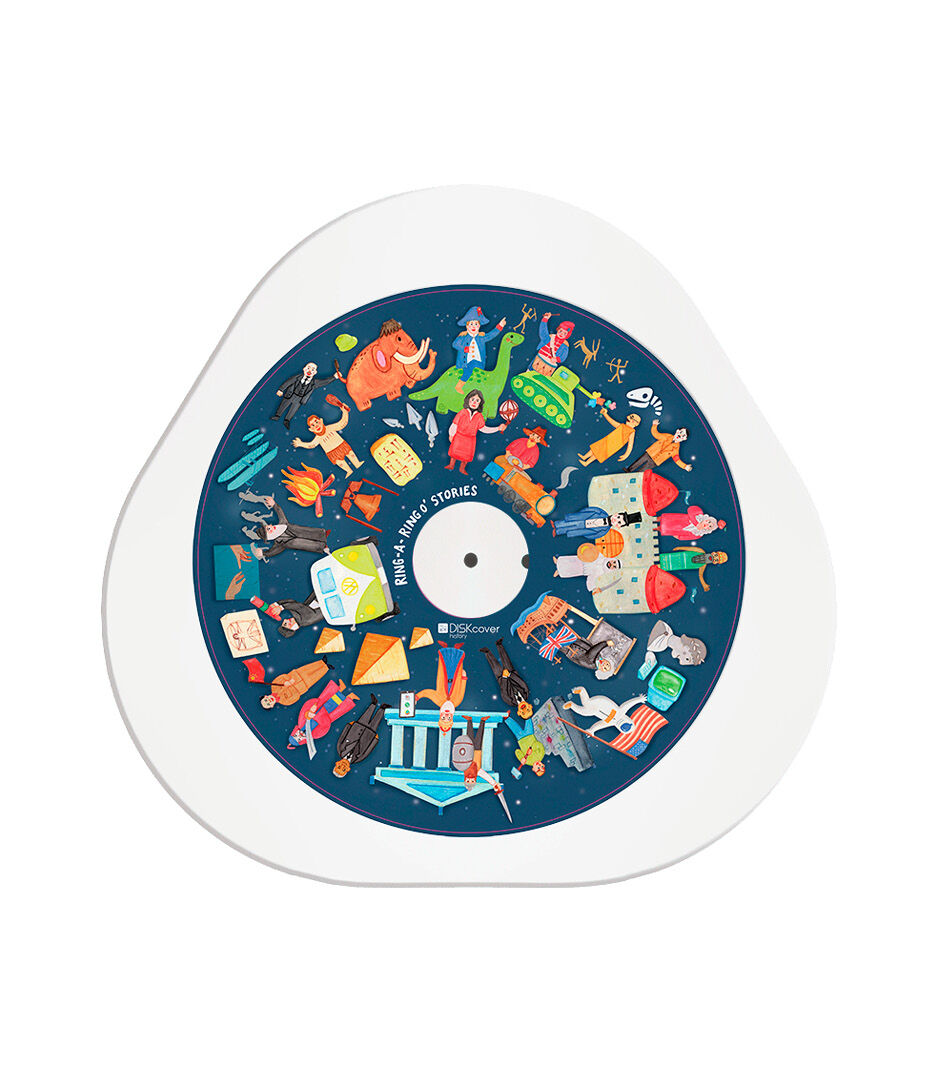Stokke™ Mutable™ Table, DISKcover History, side B.