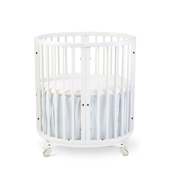 Stokke® Sleepi™ Mini Bed skirt Mist, Mist, mainview view 1