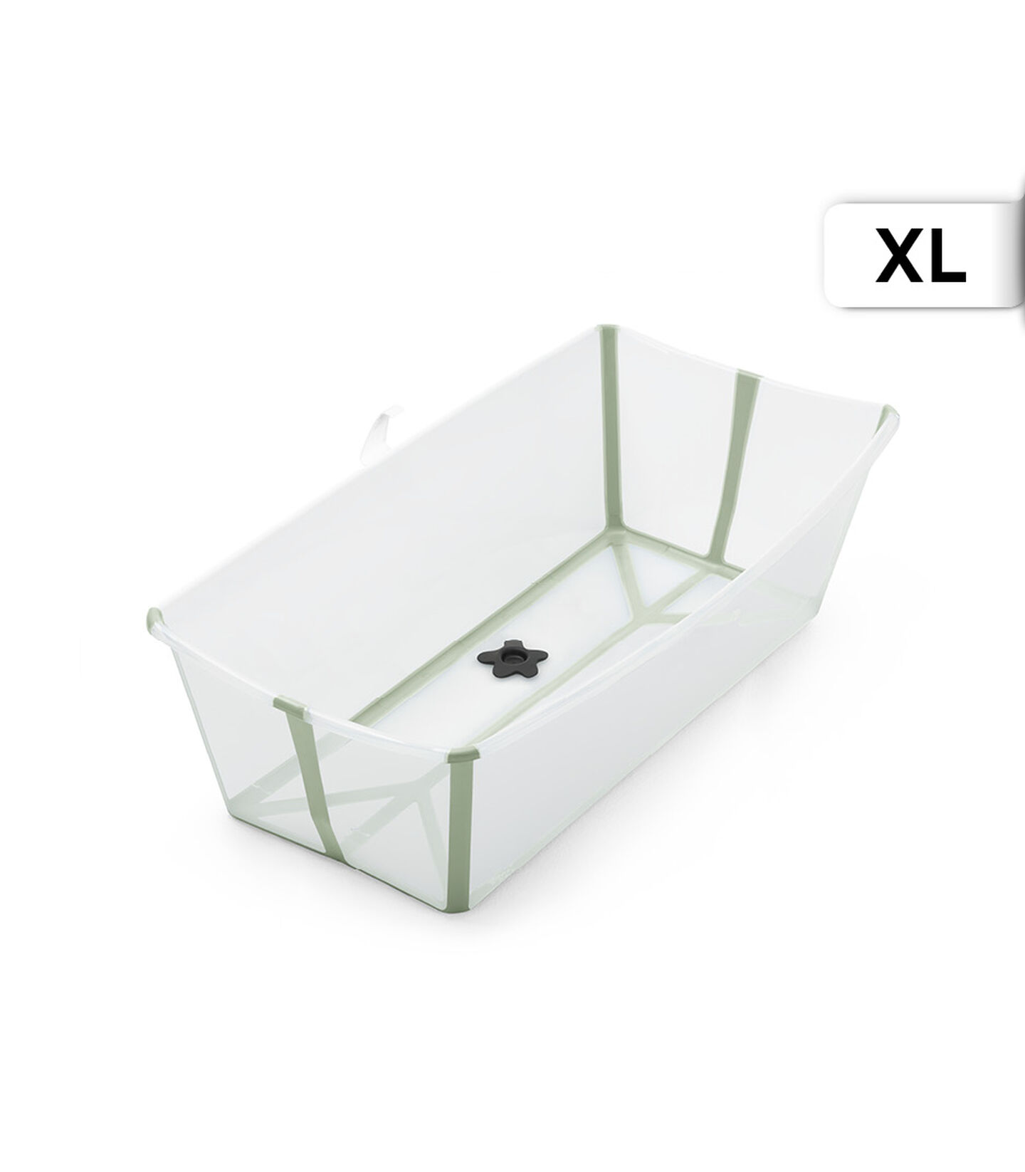 Stokke® Flexi Bath ® X-Large Transparent Green, Transparent Green, mainview view 1