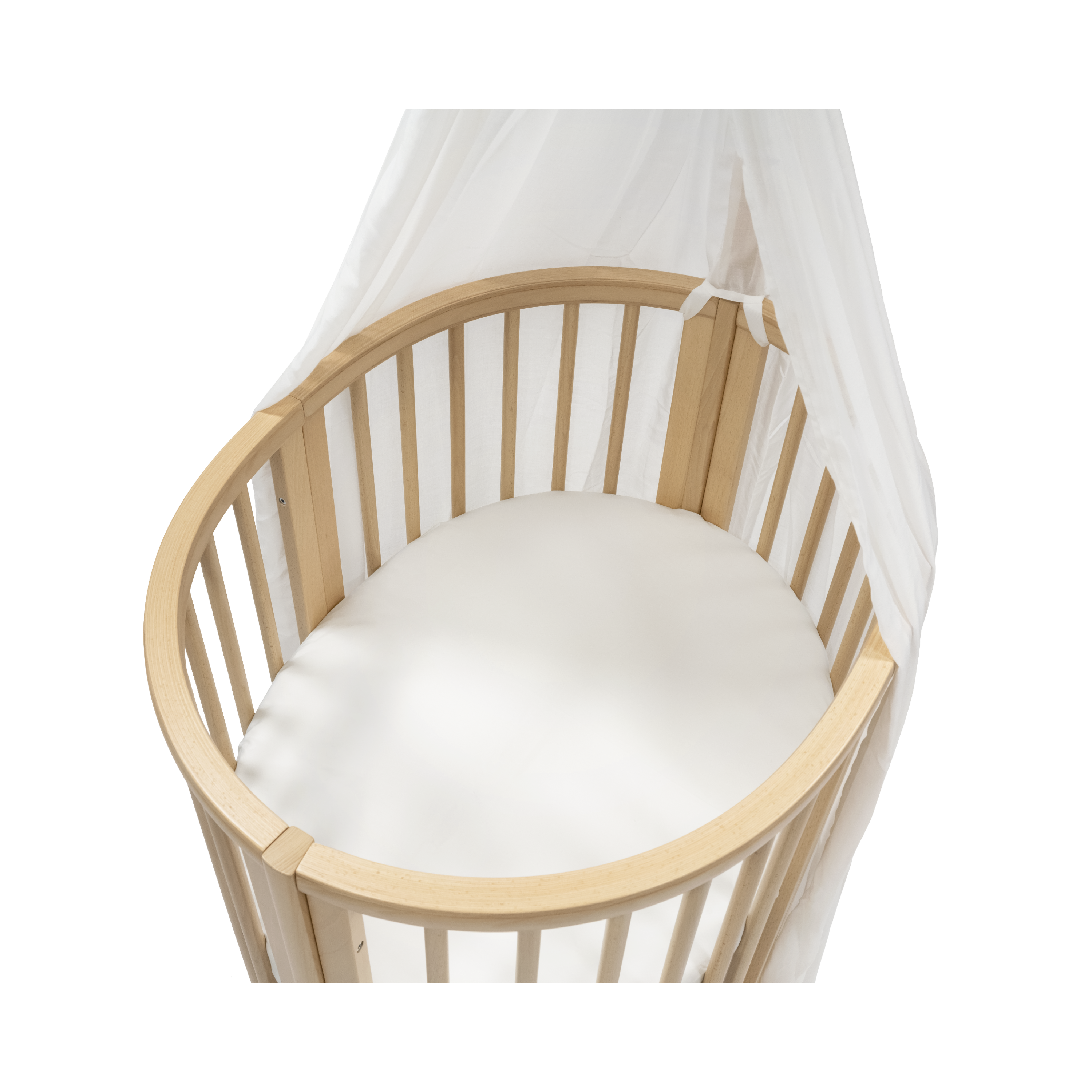 Sleepi™ Mini Fitted Sheet, White, mainview galery image 2