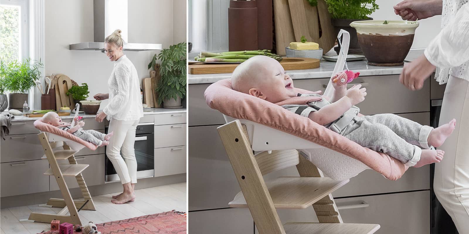 stokke high chair newborn