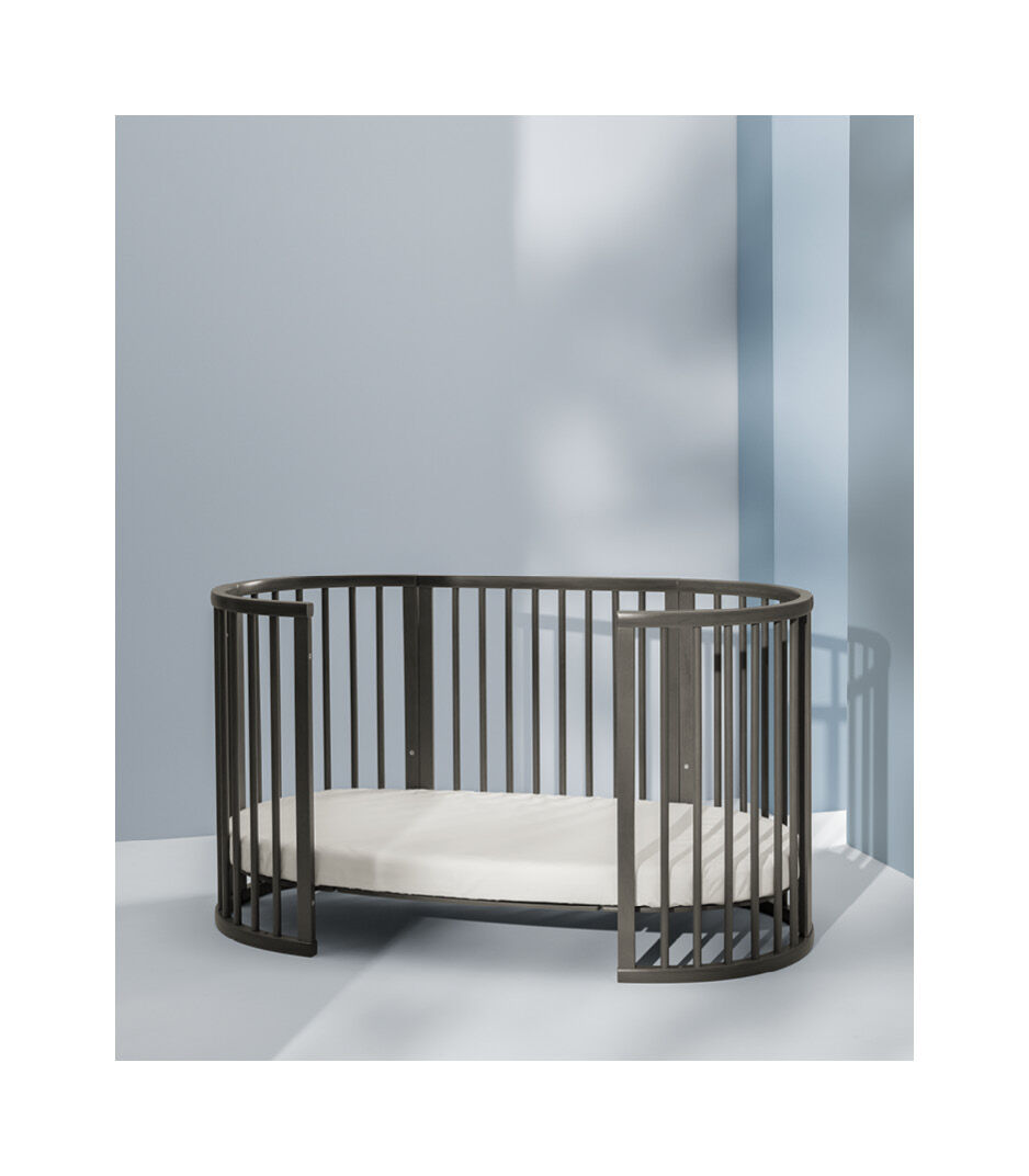 Stokke® Sleepi™ Mini 2022, Hazy Grey. Open. galery image 3
