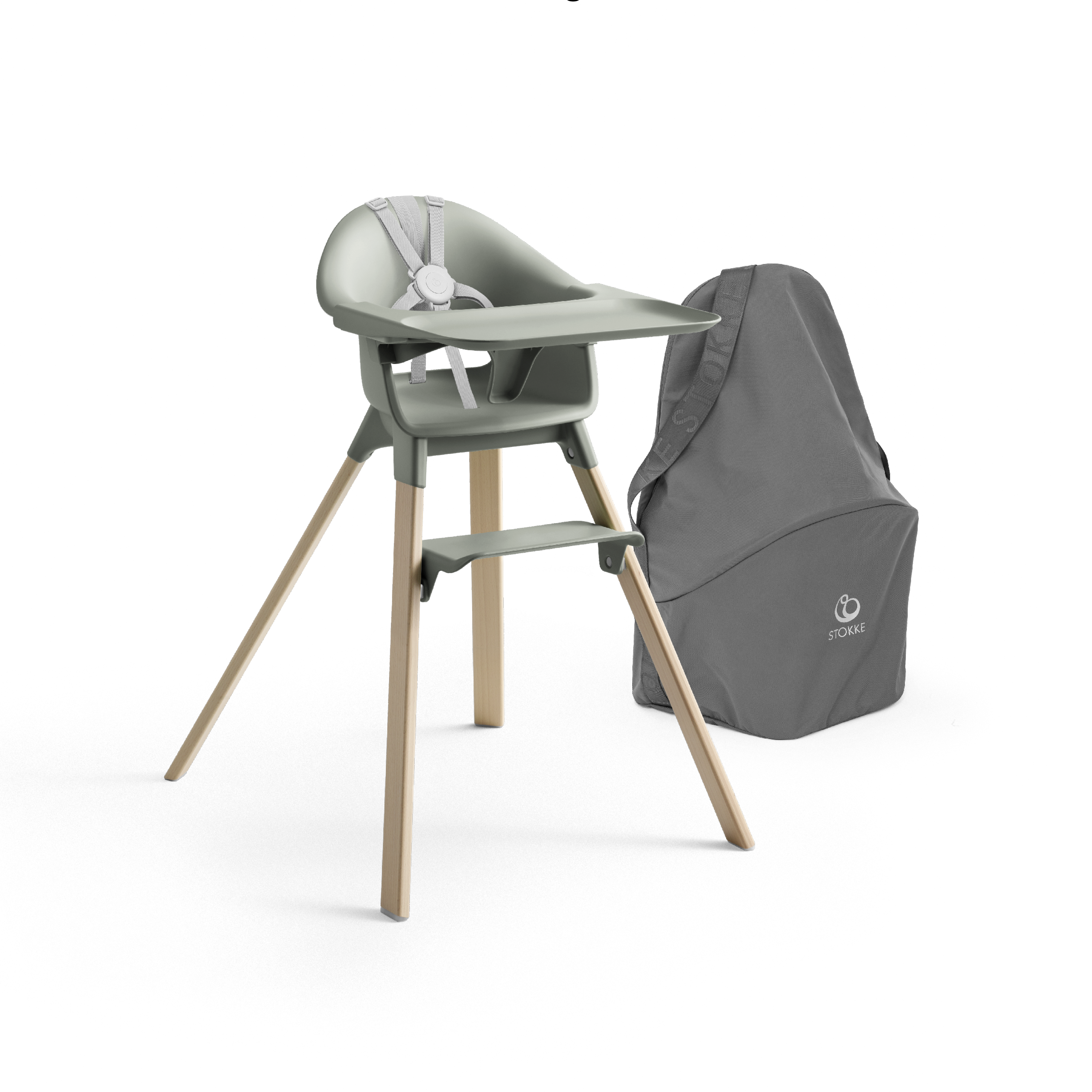 Stokke Clikk ハイチェア Clikk™ High Chair: Your Ultimate Travel High Chair for On-the-Go