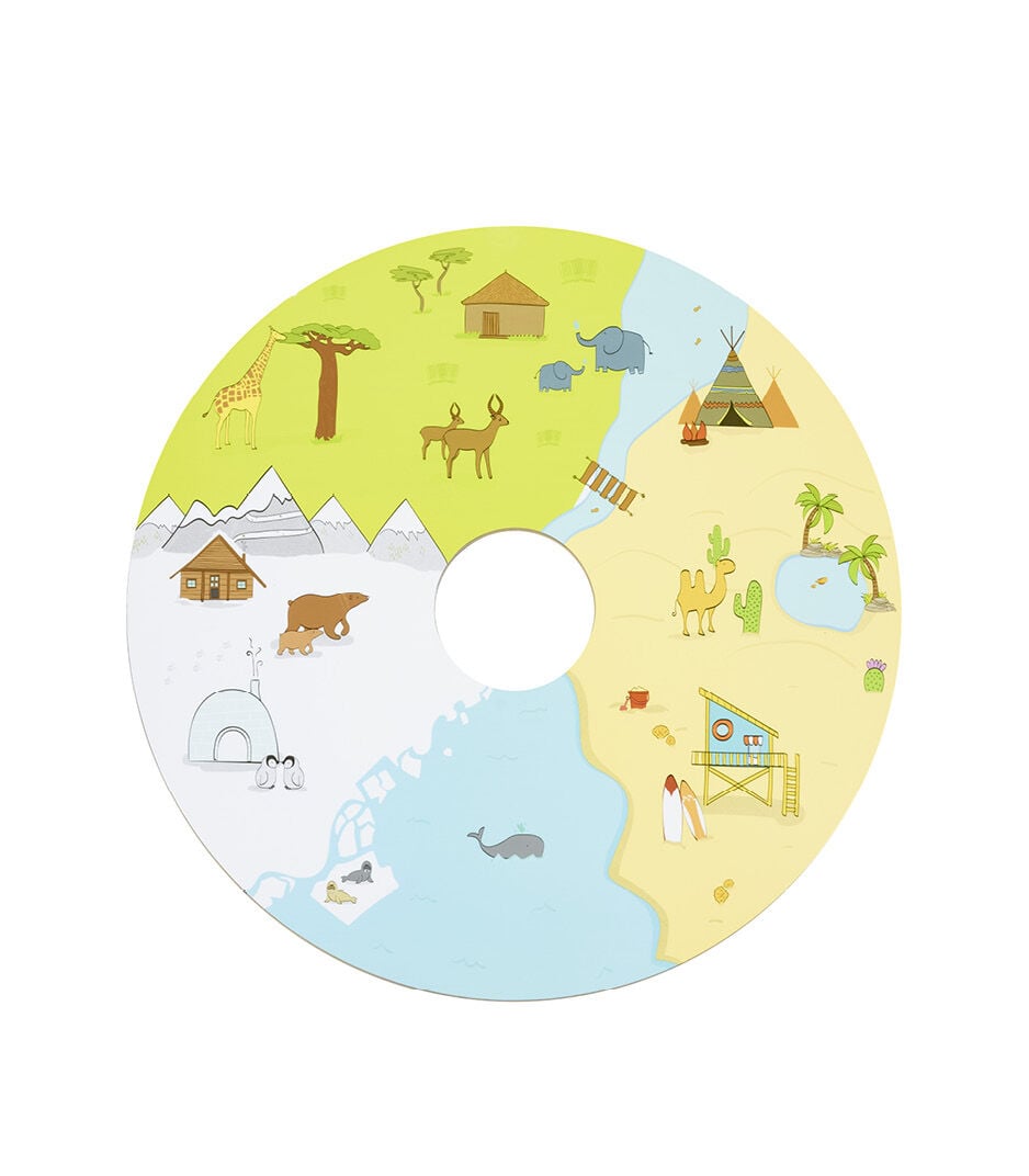 Stokke® MuTable™ Basic Clover Green, Landscape/Nature. Sparepart.