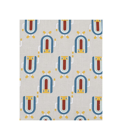 Tripp Trapp® Classic Cushion Robot Grey. Textile sample. view 4