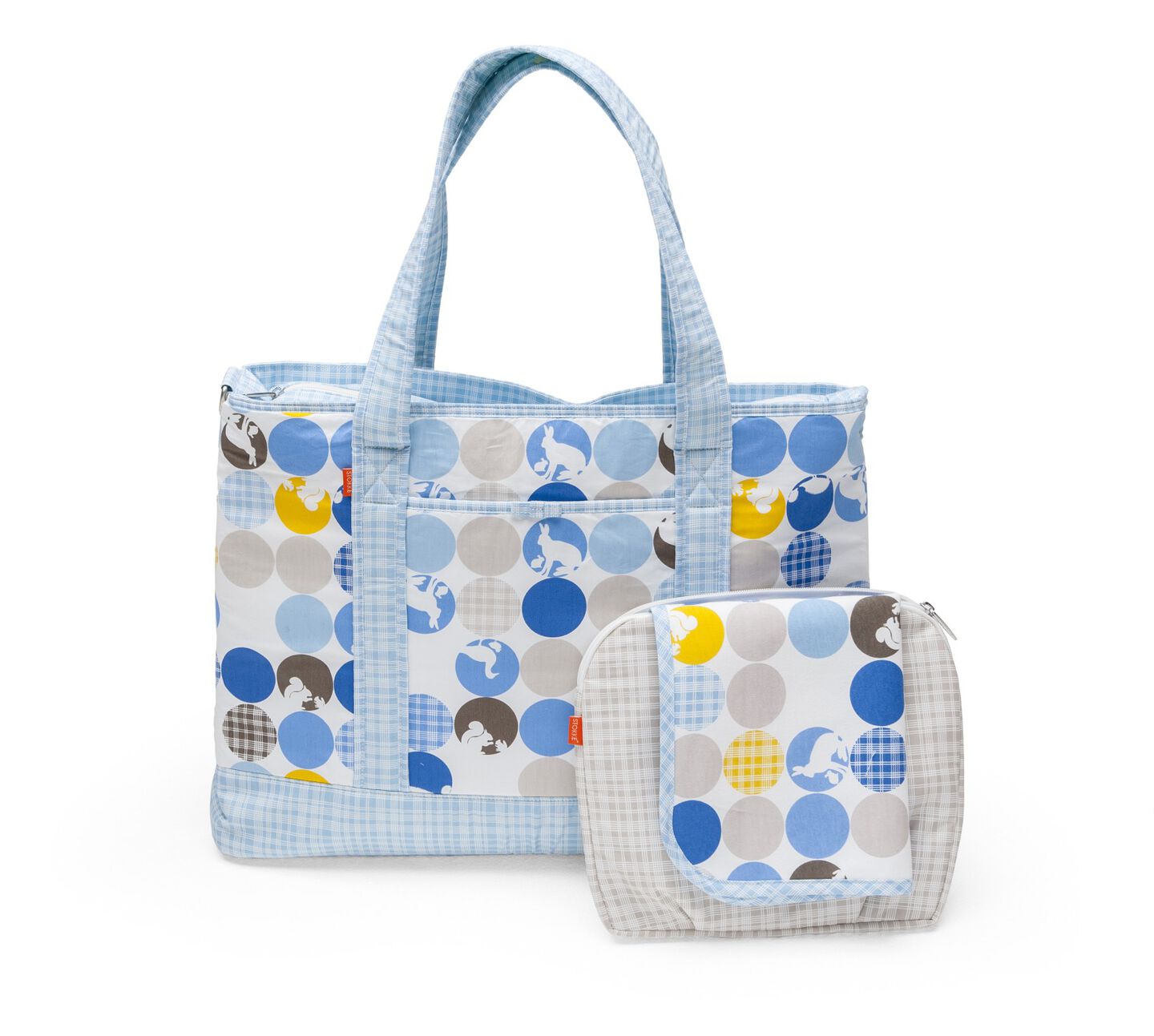 Nursery Bag, Silhouette Blue
