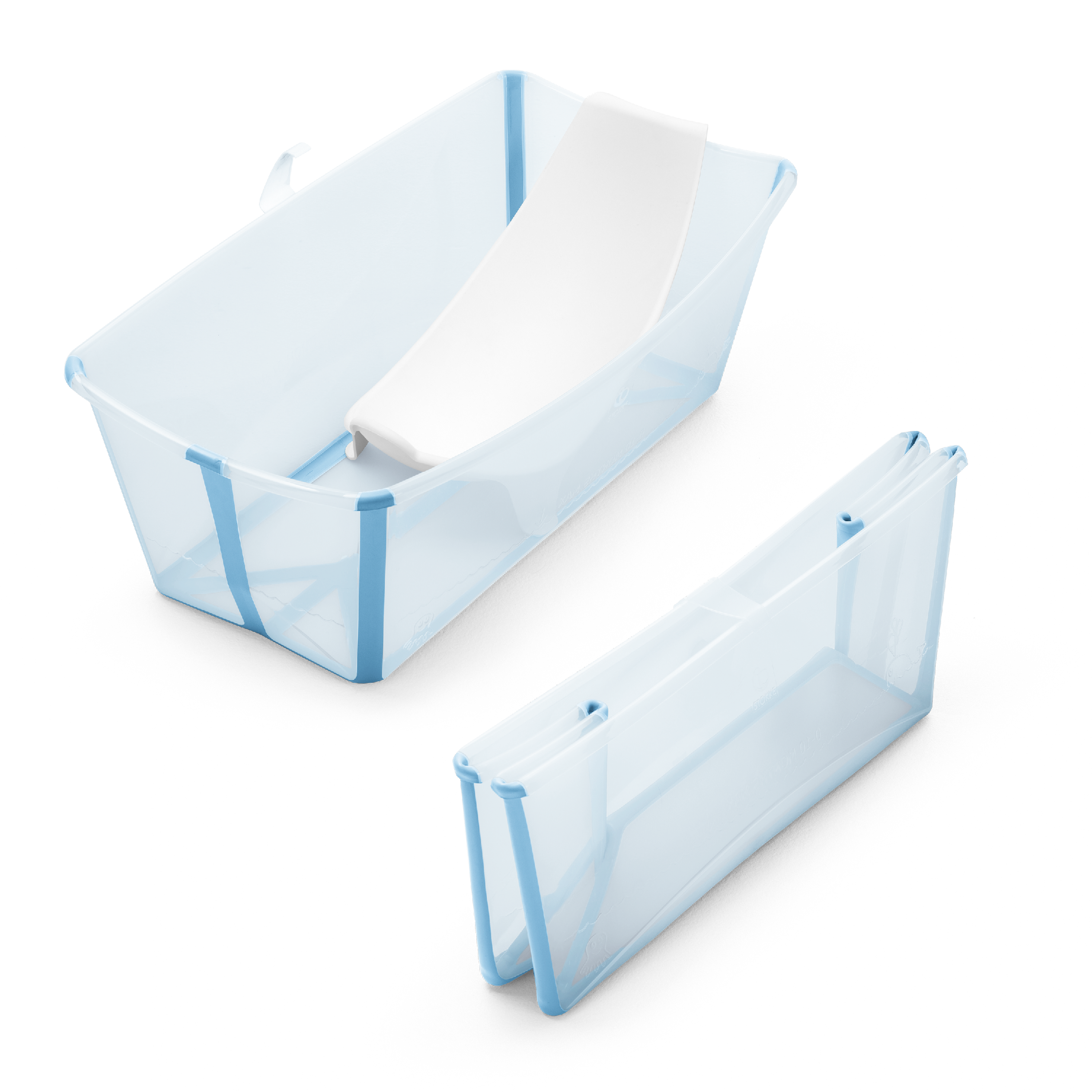 Stokke® Flexi Bath® Baby Badewanne mit Neugeboreneneinsatz, Ocean Blue, mainview Galeriebild 11