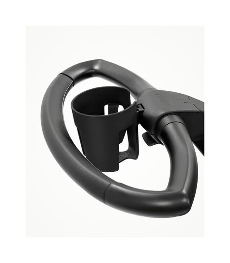 Stokke® Stroller Cup Holder, Black. Stokke® Xplory® Handle. Accessories. view 2