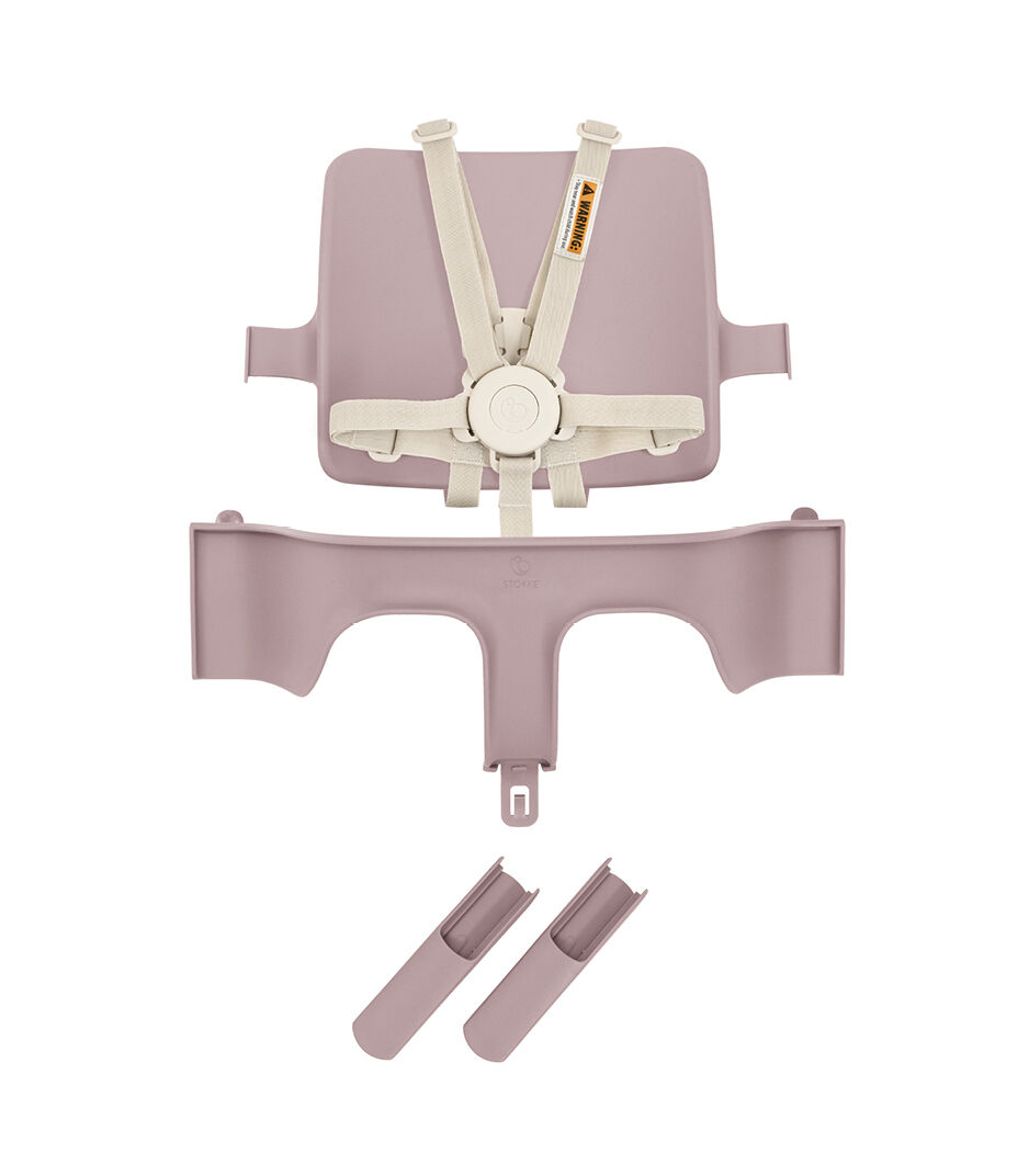 Tripp Trapp® Baby Set Heather Mauve. What is included. US variant with Stokke® Harness. galery image 4