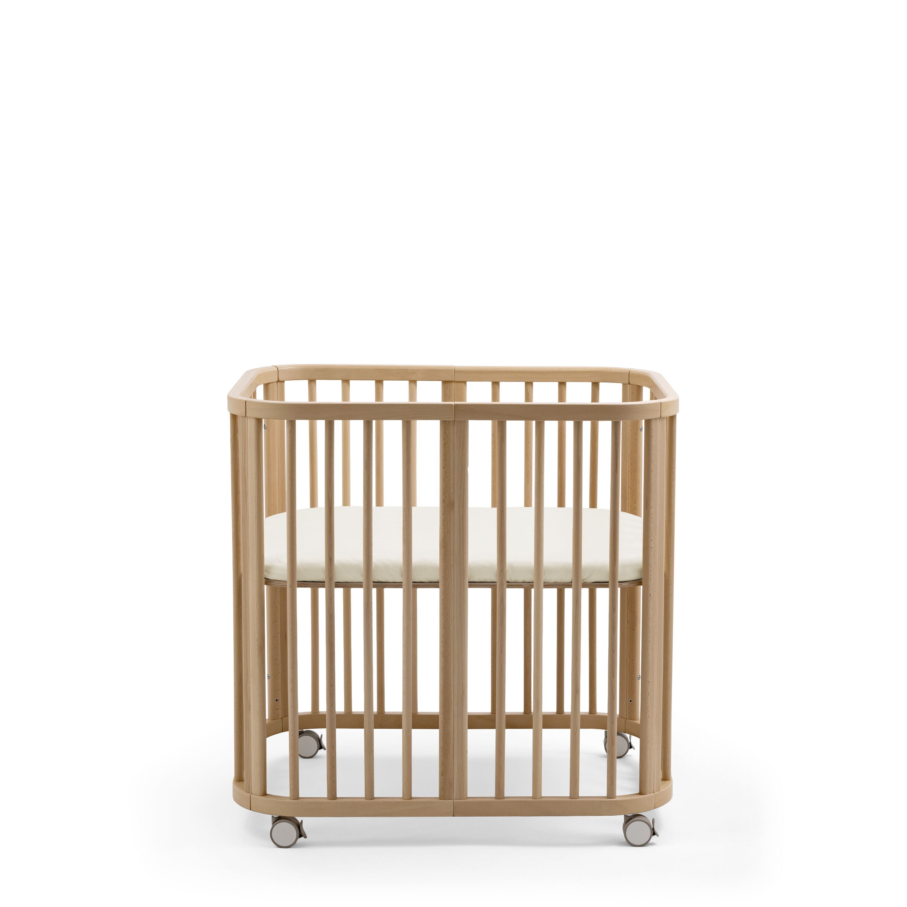 Stokke® Mini 60x80cm Fitted Sheet Birch Beige , Birch Beige, mainview